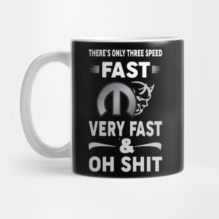 Fast very fast oh shit Mug